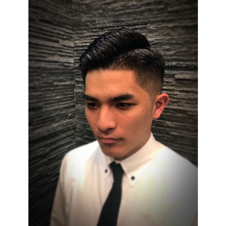 フェードカット 理容室 上野 メンズ ショート Hiro Ginza Hair Salon 上野店 ヒロギンザヘアサロンウエノテン のヘアスタイル 美容院 美容室を予約するなら楽天ビューティ