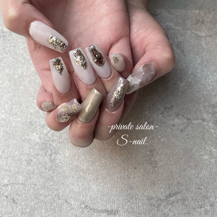 Nuance Nail 深爪矯正ネイルケア プライベートサロン S Nail 天王寺 フカヅメキョウセイネイルケア プライベートサロン エスネイル テンノウジ のネイルデザイン ネイル まつげサロンを予約するなら楽天ビューティ