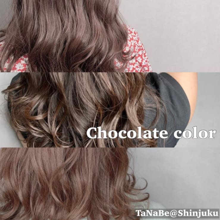 チョコレートカラー 担当田辺貴裕 W ワット ワット のヘアスタイル 美容院 美容室を予約するなら楽天ビューティ