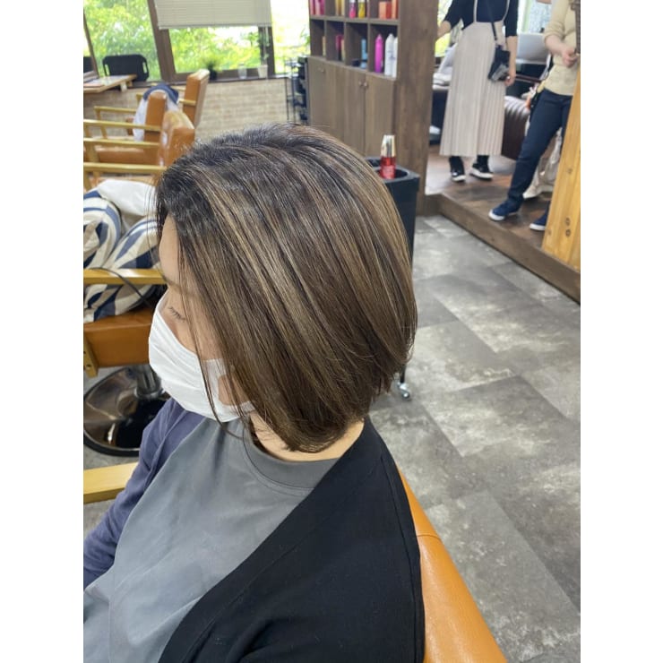 ハイライトカラー 錦糸町 Mertie メルティエ のヘアスタイル 美容院 美容室を予約するなら楽天ビューティ