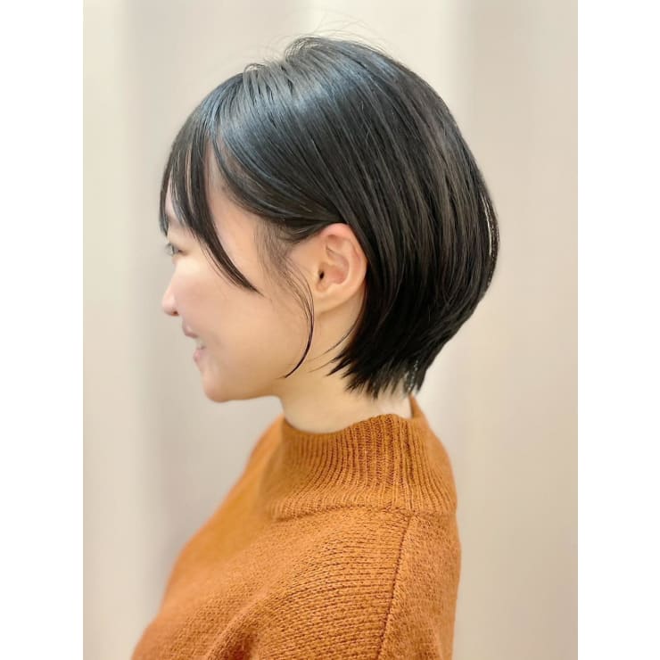 大人可愛い30代40代ひし形黒髪小顔ショートボブ Bekku Hair Salon ベックヘアサロン のヘアスタイル 美容院 美容室を予約するなら楽天ビューティ
