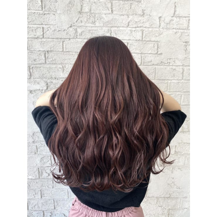 ピンクベージュピンクラテカラーカシスピンク7071 Prize 池袋西口店 プライズ のヘアスタイル 美容院 美容室を予約するなら楽天ビューティ
