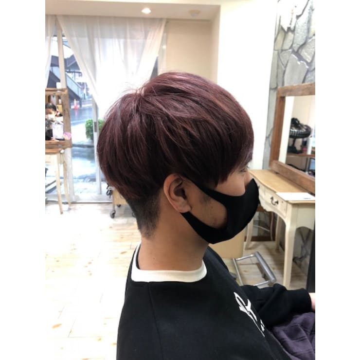 韓国風 レッド マッシュ ショート Another Sky アナザースカイ のヘアスタイル 美容院 美容室を予約するなら楽天ビューティ 韓国風 レッド マッシュ ショート Another Sky アナザースカイ のヘアスタイル 美容院 美容室を予約するなら楽天ビューティ