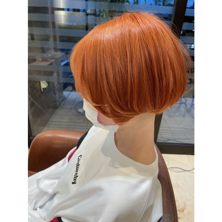 キャロットオレンジカラー | atelier visse(アトリエヴィセ)のヘア