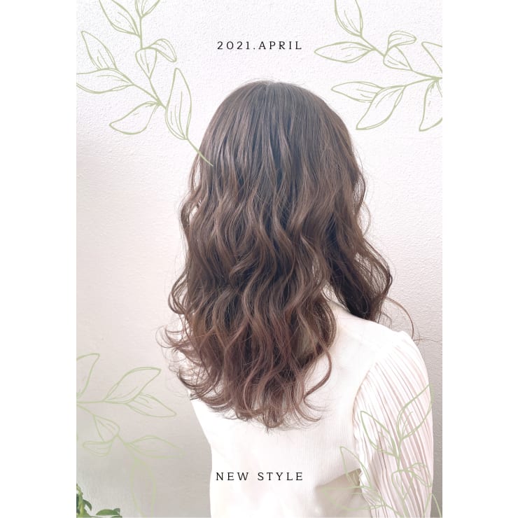 アッシュグレー パープルピンク 深みカラースタイル Class Lino クラス リノ のヘアスタイル 美容院 美容室を予約するなら楽天ビューティ