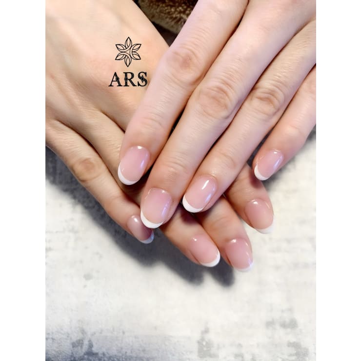 フレンチクリアベース Ars Beauty Salon アルス ビューティーサロン のネイルデザイン ネイル まつげサロンを予約するなら楽天ビューティ