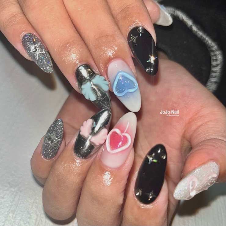 アクセサリー感覚の立体パーツ Jojo Nail At Sannomiya ジョジョネイルアットサンノミヤ のこだわり特集 ネイル まつげサロンを予約するなら楽天ビューティ