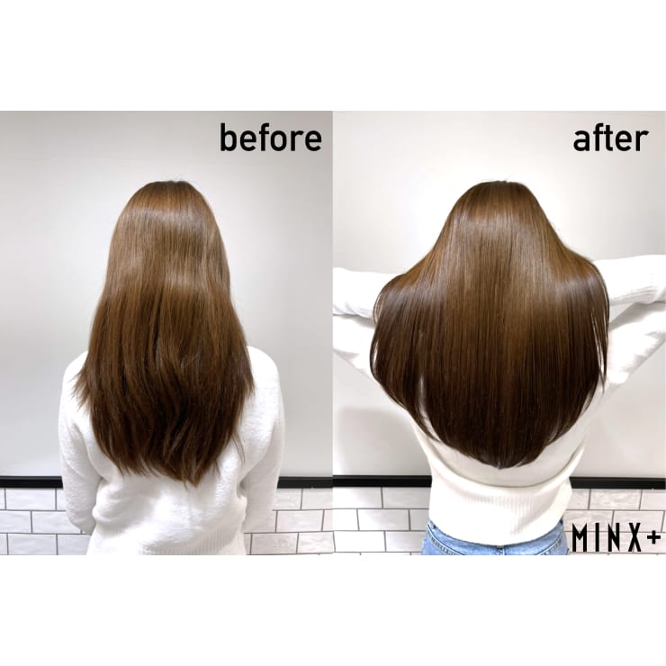 今までにない新感覚メニュー ストレートでもあり トリートメントでもある 髪質改善トリートメント Minxplus 流山おおたかの森美容室 ミンクスプラス ナガレヤマオオタカノモリビヨウシツ のこだわり特集 美容院 美容室を予約するなら楽天ビューティ