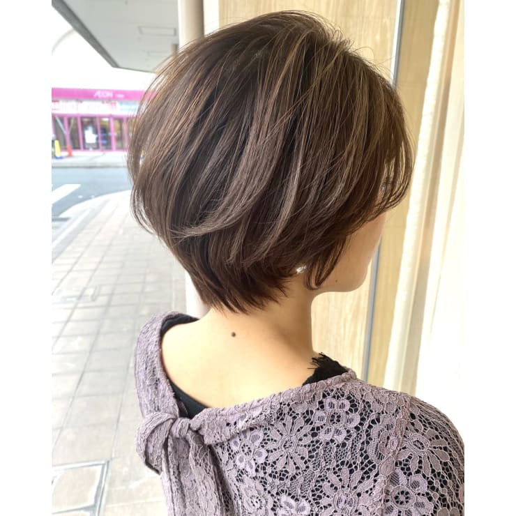 トップふんわりショート トリートヘアデザイン海浜幕張店 トリートヘアデザインカイヒンマクハリテン のヘアスタイル 美容院 美容室を予約するなら楽天ビューティ