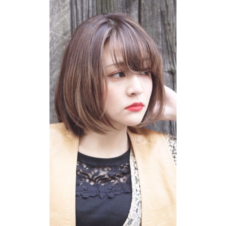 小顔カット 美髪カラーorグレイカラー 褒められヘアに 自然に馴染む髪色に キレイに輝くカラーを Hair Make Oli Oli Elua オリオリ エルア のこだわり特集 美容院 美容室を予約するなら楽天ビューティ