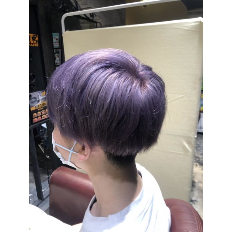 色落ちはシルバーっぽく シルバーラベンダー Alexandre Of Colors Kanazawa アレクサンドルオブカラーズカナザワ のヘアスタイル 美容院 美容室を予約するなら楽天ビューティ