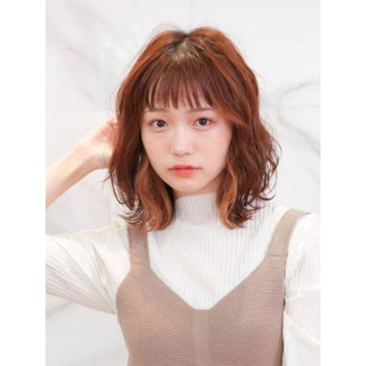 Aube Hair フリンジウェーブヘア Aube Hair Lala 小倉店 オーブヘアララコクラテン のヘアスタイル 美容院 美容室を予約するなら楽天ビューティ