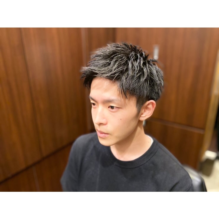 ショートアップバング 六本木 メンズカット 麻布 港区 ヒロ銀座ヘアーサロン 麻布乃木坂 六本木駅前店 ヒロギンザヘアーサロンアザブノギザカロッポンギエキマエテン のヘアスタイル 美容院 美容室を予約するなら楽天ビューティ