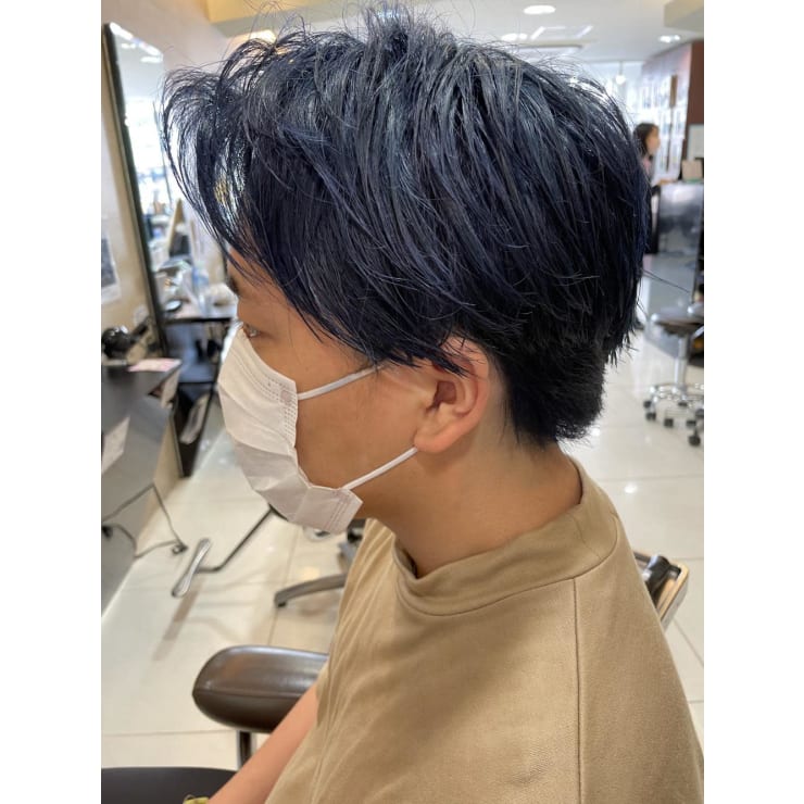 韓国風マッシュショート コンマバング 8068 Prize 池袋西口店 プライズ のヘアスタイル 美容院 美容室を予約するなら楽天ビューティ