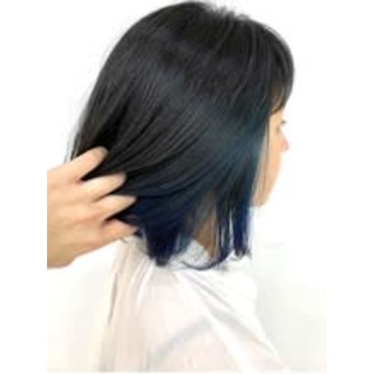 インナーカラー ブルー グラデーション ボブ 黒髪 アッシュ Qualis 上板橋店 クオリスカミイタバシテン のヘアスタイル 美容院 美容室を予約するなら楽天ビューティ インナーカラー ブルー グラデーション ボブ 黒髪 アッシュ Qualis 上板橋店 クオリスカミイタバシテン のヘアスタイル 美容院 美容室を予約するなら楽天ビューティ