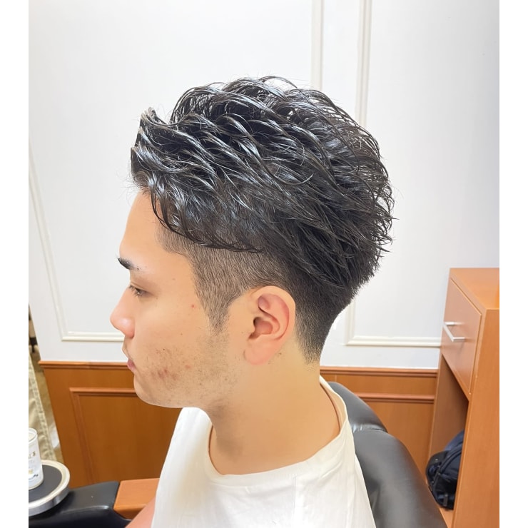 73バックスタイル | Y's BARBER GINZA LOUNGE(ワイズ バーバー ギンザ