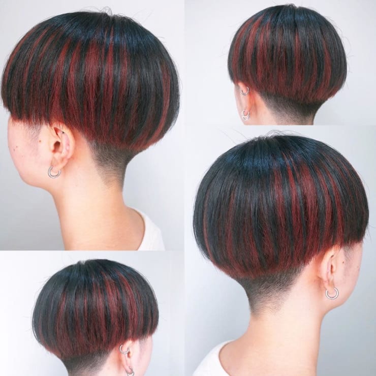 刈り上げマッシュ Mingle 奈良店 ミングル のヘアスタイル 美容院 美容室を予約するなら楽天ビューティ