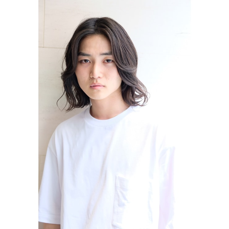 ささき キムタク風90年代ミディアムヘア Lalei ラレイ のヘアスタイル 美容院 美容室を予約するなら楽天ビューティ