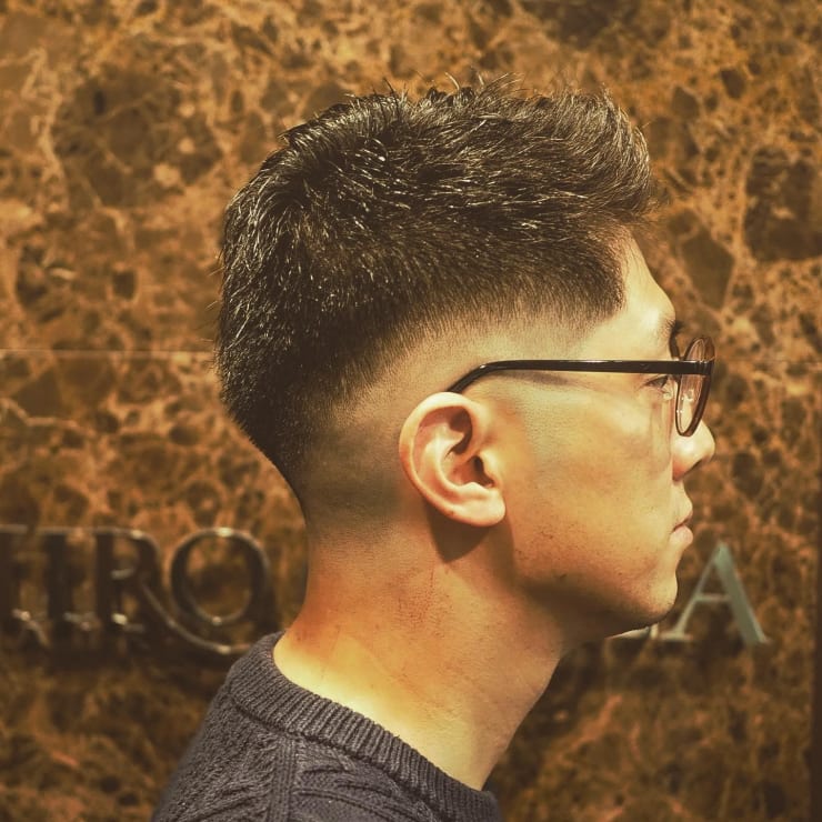 Hiro Ginza ロングトリムクロップ スキンフェード ヒロ銀座ヘアーサロン 浜松町大門店 ヒロギンザ ハママツチョウダイモンテン のヘアスタイル 美容院 美容室を予約するなら楽天ビューティ