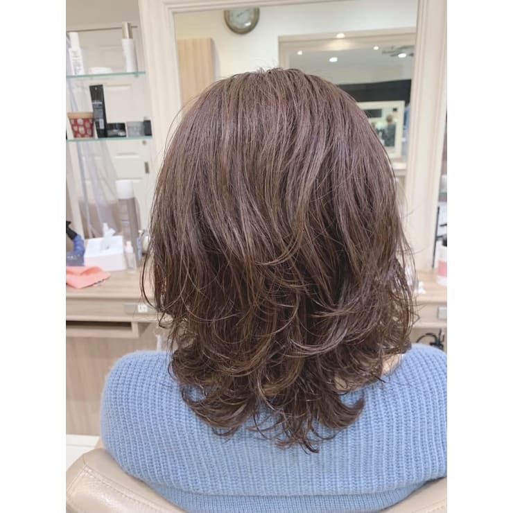 デジタルパーマ×イノアカラー【Ash元住吉店ヘアスタイル】 | Ash 元