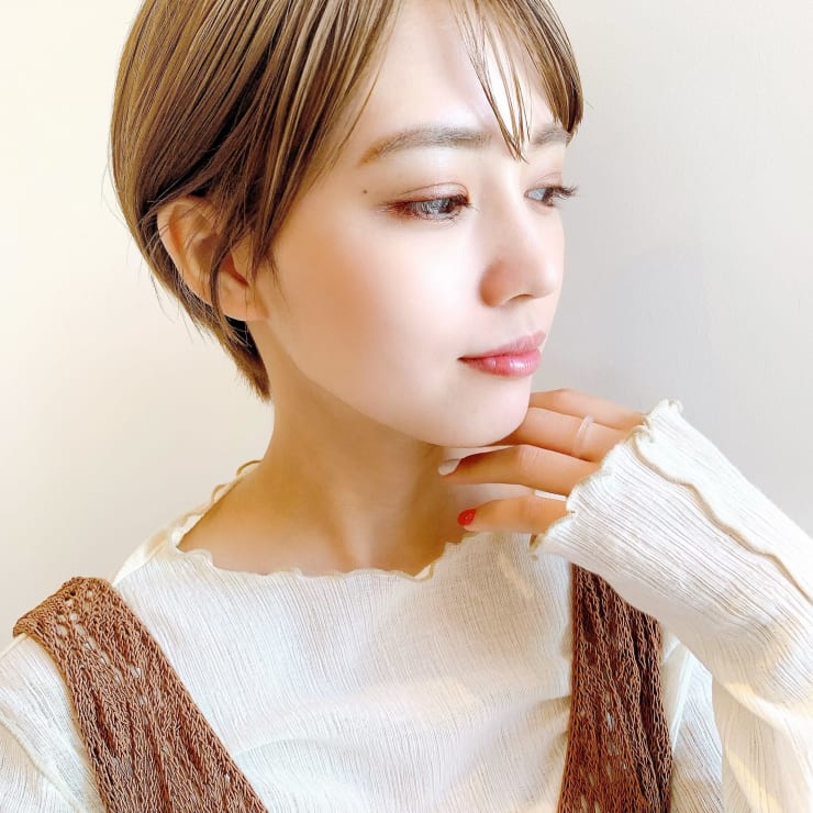 Sheta Ai 大人マッシュショート シースルーバング Sheta 表参道 大人ショート ボブのカットが上手い シータ のヘアスタイル 美容院 美容室を予約するなら楽天ビューティ