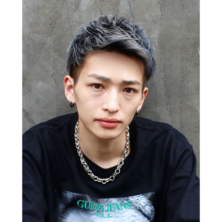 メンズバイオレットホワイト Act 仙川店 アクト センガワテン のヘアスタイル 美容院 美容室を予約するなら楽天ビューティ