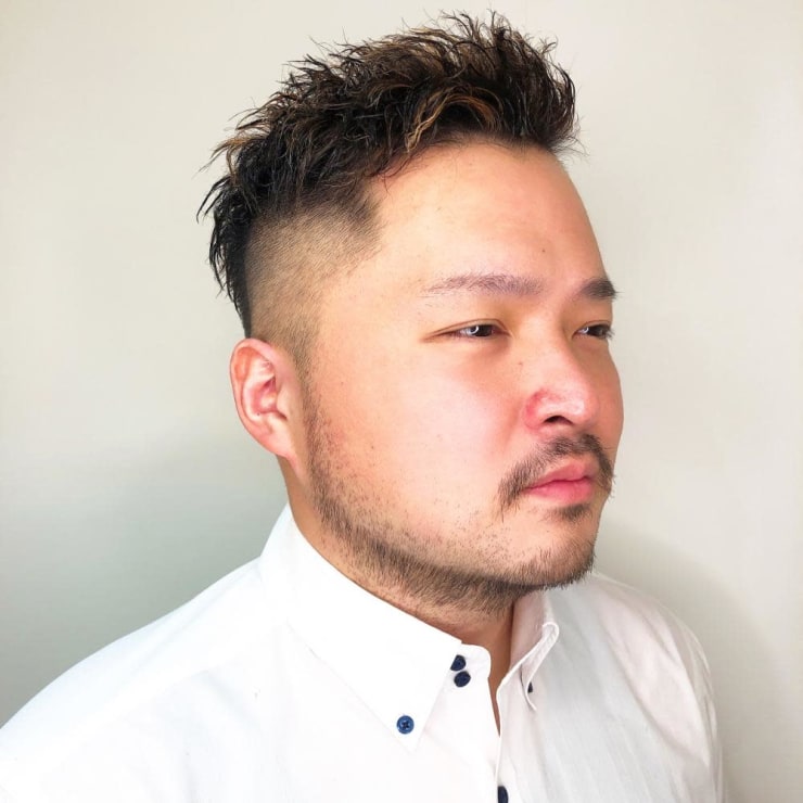 メンズハイライトショート Mingle 奈良店 ミングル のヘアスタイル 美容院 美容室を予約するなら楽天ビューティ