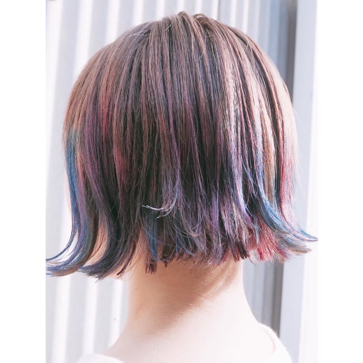 カラフルインナーカラー Portacarinasalon ポルタカリーナサロン のヘアスタイル 美容院 美容室を予約するなら楽天ビューティ カラフルインナーカラー Portacarinasalon ポルタカリーナサロン のヘアスタイル 美容院 美容室を予約するなら楽天ビューティ