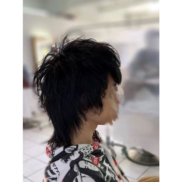 メンズウルフカット Muse 新小岩店 ミューズ のヘアスタイル 美容院 美容室を予約するなら楽天ビューティ