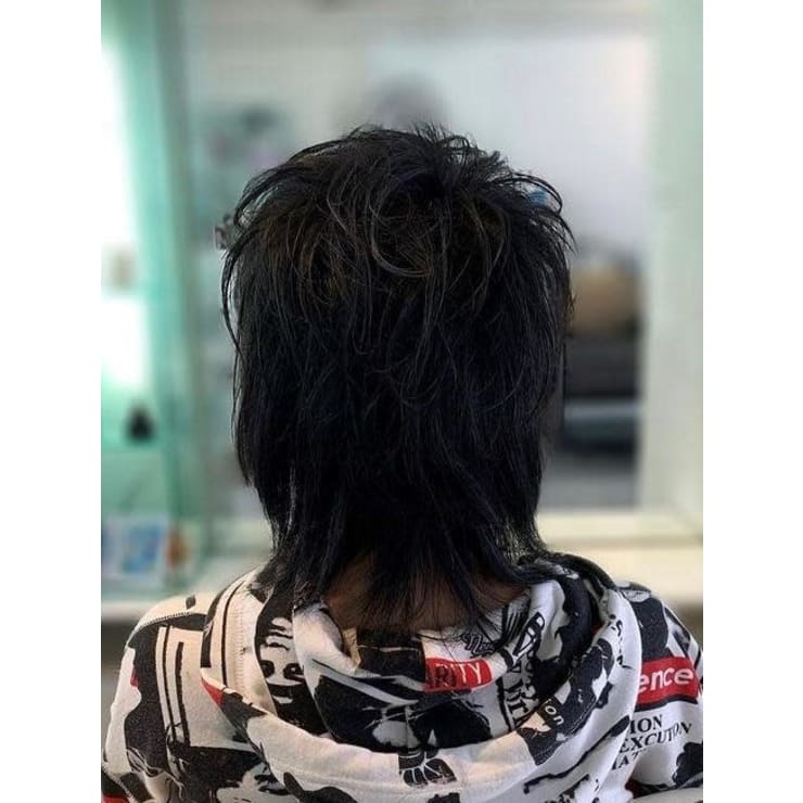 メンズウルフカット Muse 新小岩店 ミューズ のヘアスタイル 美容院 美容室を予約するなら楽天ビューティ