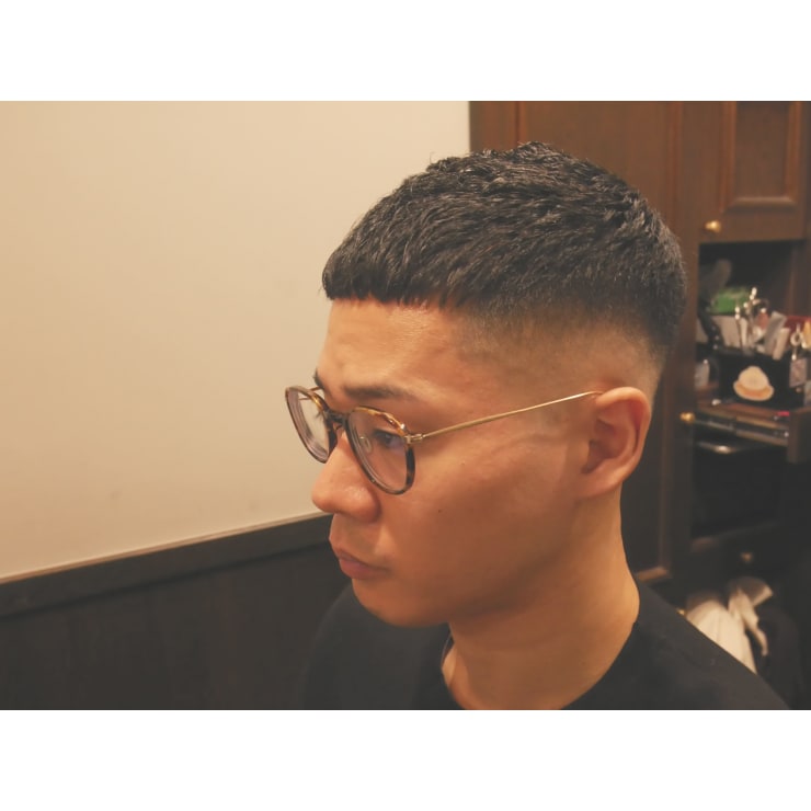 クロップスタイル Hiro Ginza Barber Shop 横浜 ヒロギンザ バーバーショップ ヨコハマ のヘアスタイル 美容院 美容室を予約するなら楽天ビューティ