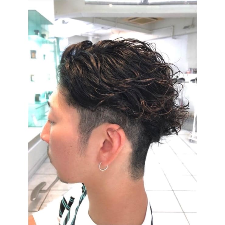 メンズパーマ Muse 新小岩店 ミューズ のヘアスタイル 美容院 美容室を予約するなら楽天ビューティ