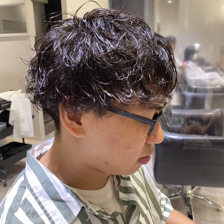 メンズツイスパマッシュ Shell国分寺 シェルコクブンジ のヘアスタイル 美容院 美容室を予約するなら楽天ビューティ