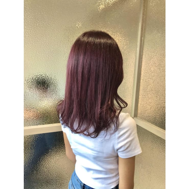 バーガンディカラー | Eleanor 梅田店(エレノアウメダテン)のヘアスタイル | 美容院・美容室を予約するなら楽天ビューティ
