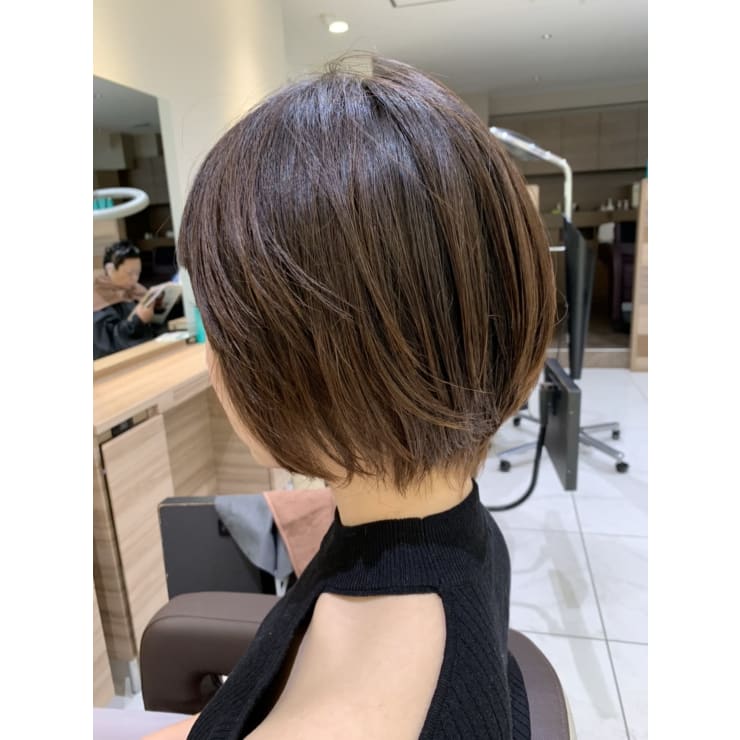 Ash中山店 上村伸一郎 ショートボブグラデーション Ash 中山店 アッシュナカヤマテン のヘアスタイル 美容院 美容室を予約するなら楽天ビューティ