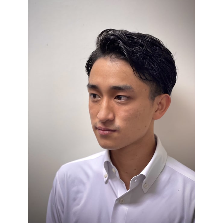 ビジネスパーマ ヒロ銀座 理容室 メンズ Hiroginza ヒロ銀座 東京日本橋京橋八重洲店 ヒロギンザ トウキョウニホンバシキョウバシヤエステン のヘアスタイル 美容院 美容室を予約するなら楽天ビューティ