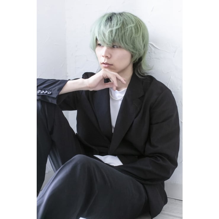 ハイトーンウルフレイヤー メンズカット メンズパーマ 池袋 Prize Iris 池袋東口店 プライズアイリス イケブクロヒガシグチテン のヘアスタイル 美容院 美容室を予約するなら楽天ビューティ