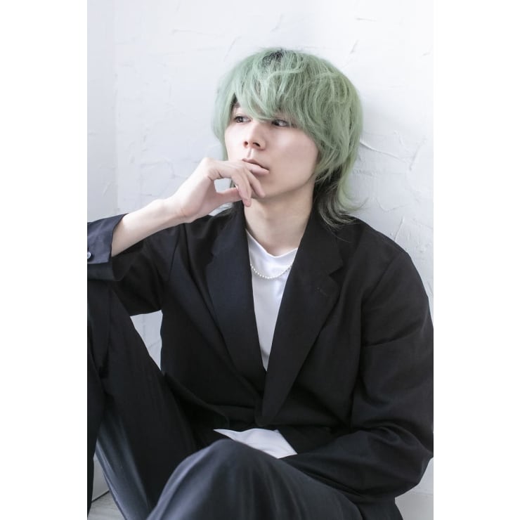 ハイトーンウルフレイヤー メンズカット メンズパーマ 池袋 Prize Iris 池袋東口店 プライズアイリス イケブクロヒガシグチテン のヘアスタイル 美容院 美容室を予約するなら楽天ビューティ