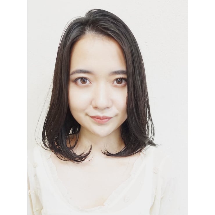 内巻きミディアム ショートヘア が得意 Natsuya ナツヤ のヘアスタイル 美容院 美容室を予約するなら楽天ビューティ