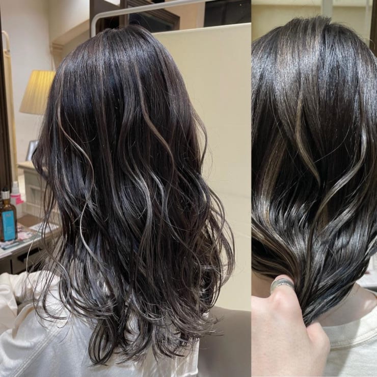 ブリーチ1回 コントラストハイライト Alexandre Of Colors Kanazawa アレクサンドルオブカラーズカナザワ のヘアスタイル 美容院 美容室を予約するなら楽天ビューティ