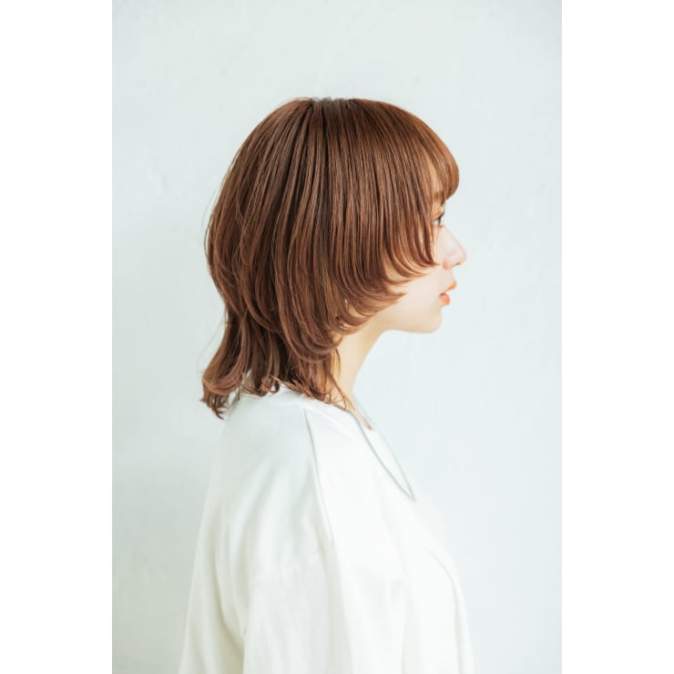 ミディアムマッシュウルフ Mit By Tree 吉祥寺 ミットバイツリー のヘアスタイル 美容院 美容室を予約するなら楽天ビューティ