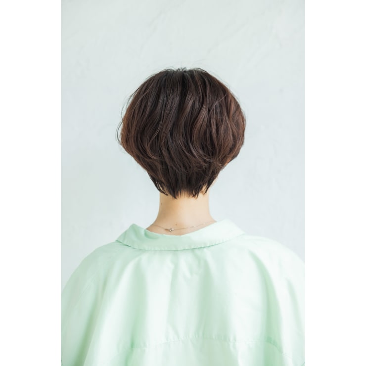 ひし形ショートパーマ Mit By Tree 新宿南口 ミットバイツリー のヘアスタイル 美容院 美容室を予約するなら楽天ビューティ