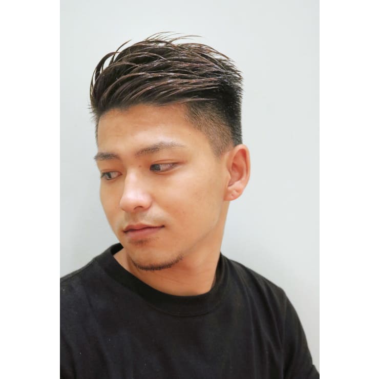 大人の刈り上げ ワイルドアップバング Beautrium 銀座265 ビュートリアム のヘアスタイル 美容院 美容室を予約するなら楽天ビューティ
