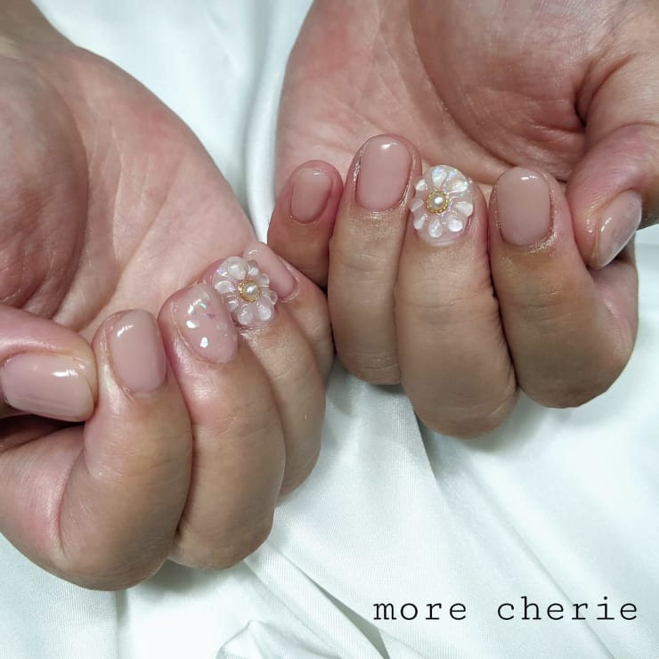 ぷっくりフラワーネイル Nail More Cherie ネイルモアシェリー のネイルデザイン ネイル まつげサロンを予約するなら楽天ビューティ ぷっくりフラワーネイル Nail More Cherie ネイルモアシェリー のネイルデザイン ネイル まつげサロンを予約するなら楽天ビューティ