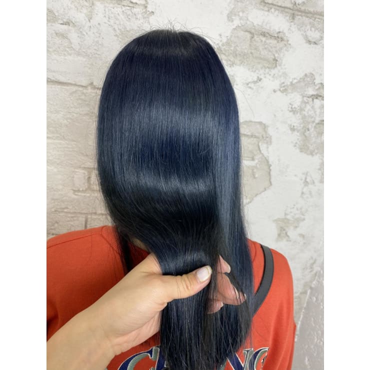 ネイビーブルー/イルミナカラー/20代30代¥14850 | prize Iris 池袋
