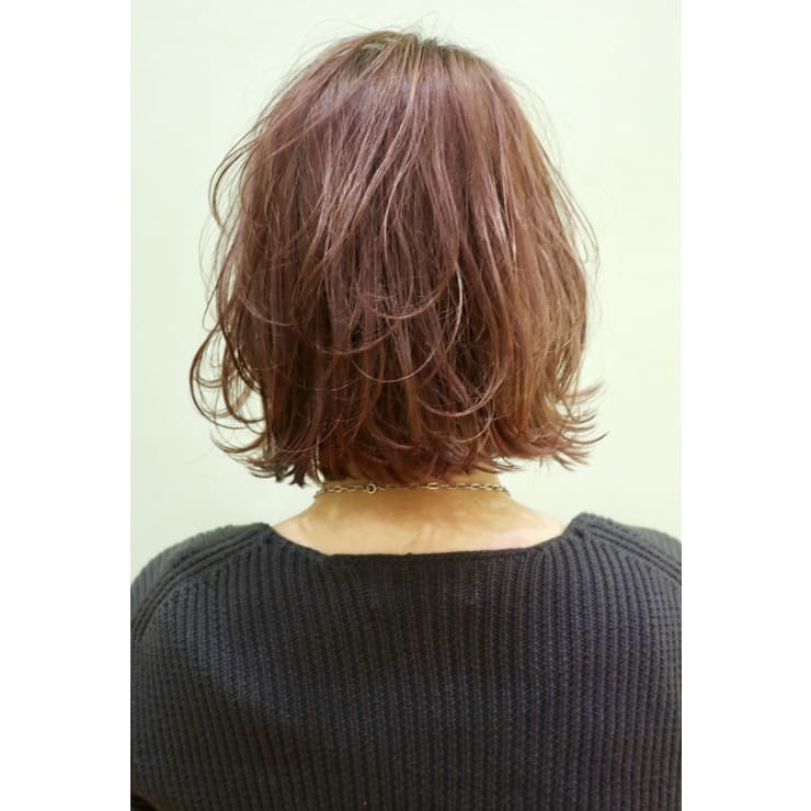 結べる ウルフレイヤーボブ Beautrium 広尾 ビュートリアム ヒロオ のヘアスタイル 美容院 美容室を予約するなら楽天ビューティ