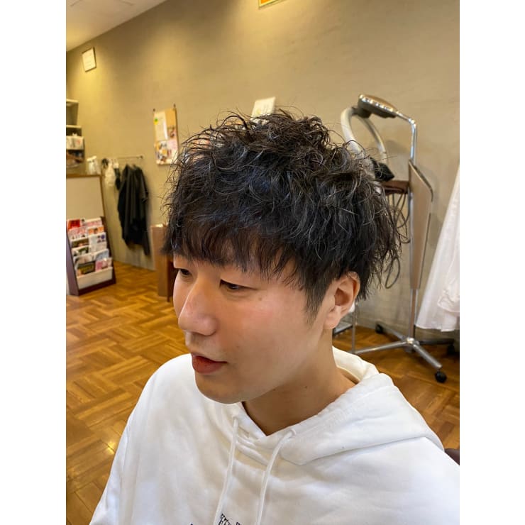 ツイストスパイラル マッシュショート 新長田メンズ専門ヘアサロン インフィニィト シンナガタメンズセンモンヘアサロンインフィニィト のヘアスタイル 美容院 美容室を予約するなら楽天ビューティ