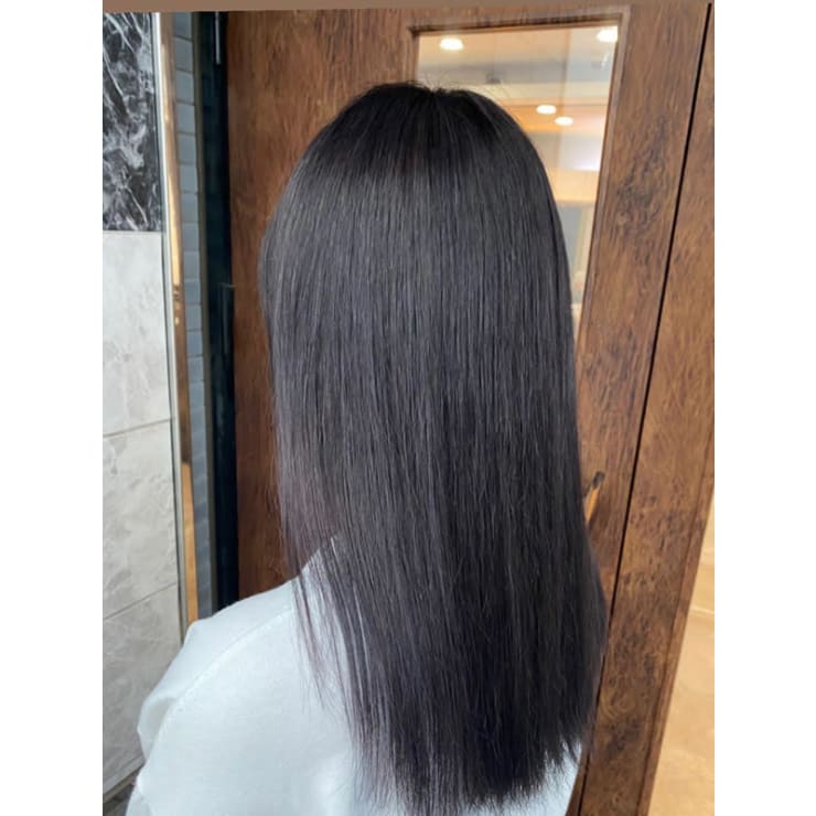 ナチュラル グレー 黒髪 透明感 トリートメント ヘアカット Ohana オハナ のヘアスタイル 美容院 美容室を予約するなら楽天ビューティ