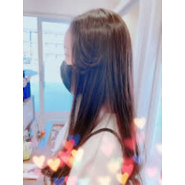 韓国女子風 センター分け前髪 Sorte ソルテ のヘアスタイル 美容院 美容室を予約するなら楽天ビューティ