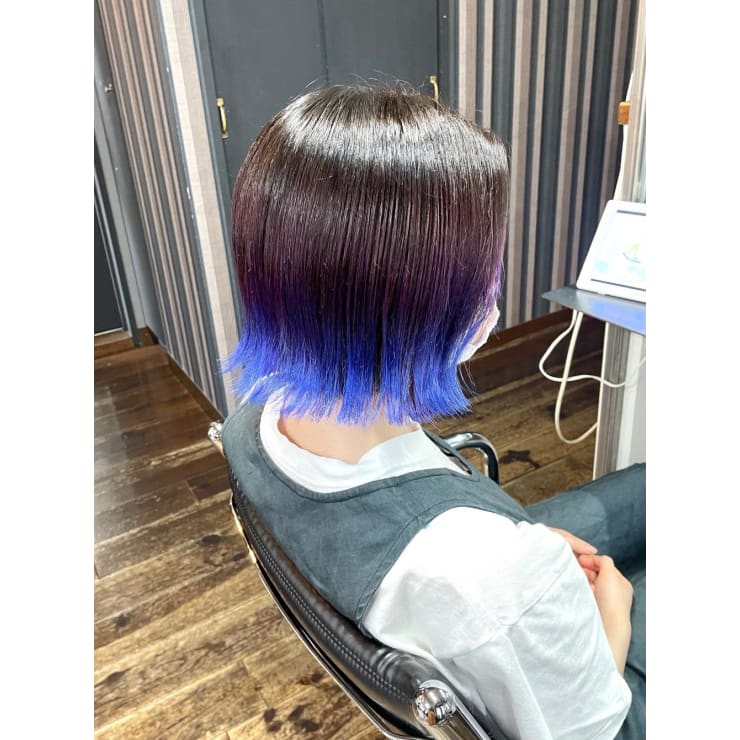 BRIESTA レッド ブルー グラデーションブルー グラデーションパープル